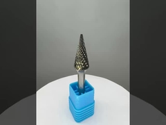 SM Wolframcarbide Rotary Burr Cone Pointed End Type voor die grinders met 1/4