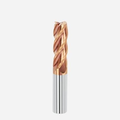 Goede prijs 10 mm Dia 10*25*10*75 TiAISiN Gecoat met 4 platte fluitten Carbide Square End Mill Voor koolstofstaal legering staal gietijzer online