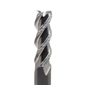 Goede prijs 18mm Dia HRC55 3 Fluit Flat Carbide End Mills voor Aluminium Onbekleed Snijlengte 45mm 18*45*18*100 voor aanpassing online
