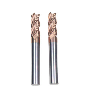 Goede prijs 8 mm Dia 8*20*8*60 TiAISiN Gecoat 4 Vlakke fluitten Carbide Vierkant Eindmolen Voor koolstofstaal legering staal gietijzer online