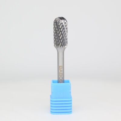 Goede prijs Dubbel gesneden metalen cilindrische boor-snijder Dubbel gesneden op 1/4 'Shank Die Grinder Drill Bit online