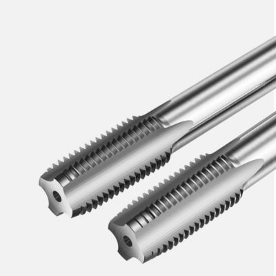 Goede prijs UNF Machine Tap 4 Flutes M10 1.25 Tap Rechte Fluted Solid Carbide Tap Interne koeling online