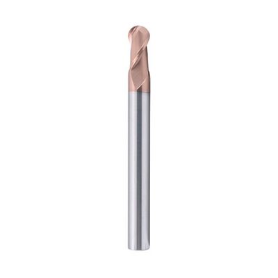 Goede prijs 10 mm Dia R5*10*20*10*75 2Fluiten TiAISiN Carbide Ball Neus End Mill Voor koolstofstaal legering staal gietijzer online