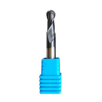 Goede prijs 3 mm R1.5*3*6*3*50 2 Fluitten Ball End Mill AITiN Coated Voor koolstofstaal, legeringsstaal, roestvrij staal, gietijzer online