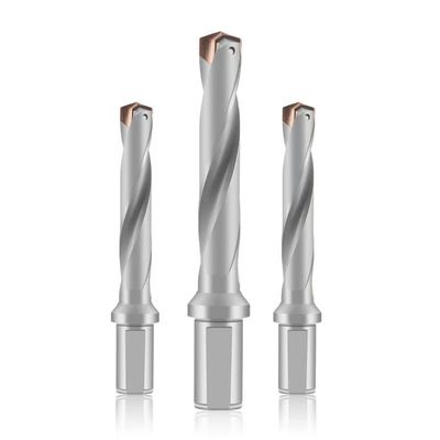 Goede prijs 14D Spiraalfluit Kroonboor Bit Carbide Hole Cutter Indexable Deep Hole Drilling online