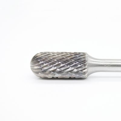 Goede prijs Dubbel gesneden metalen cilindrische boor-snijder Dubbel gesneden op 1/4 'Shank Die Grinder Drill Bit online