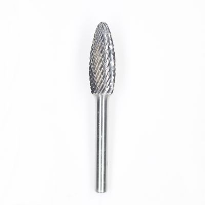 Goede prijs SH-1 Vlamvormige solide wolfraamcarbide-boor 1/4 