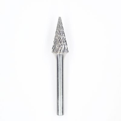 Goede prijs SM-5 28 graden puntige kegelvormige dubbel gesneden standaardcarbideboor met 1/4'Shank For Die Grinder boorstuk online
