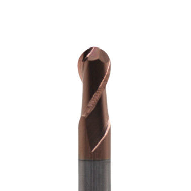 Goede prijs 20 mm Dia R10*20*40*20*100L 2 fluit TiAISiN Carbide Ball Neus End Mill Voor koolstofstaal legering staal gietijzer online