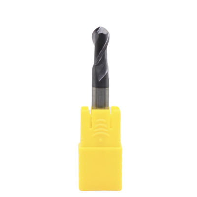 Goede prijs Schakeldiameter 6 mm R3*6*12*6*50 2 Fluitjes Ball End Mill AITiN Gecoat voor koolstofstaal legering staal roestvrij staal gietijzer online