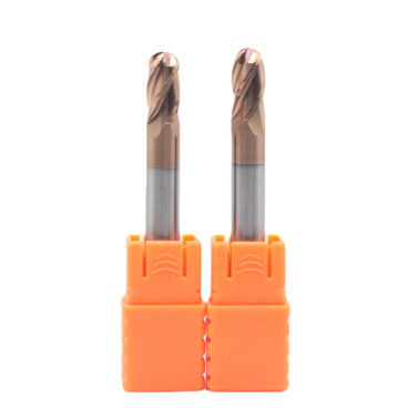 Goede prijs 8 mm Dia R4*8*16*8*60 4Fluten TiAISiN Carbide Ball Neus End Mill Voor koolstofstaal legering staal gietijzer online