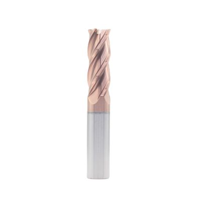 Goede prijs 8*20*8*60 TiSiN Gecoat 4 Flute Carbide Square End Mill voor koolstofstaal legering staal gietijzer 8mm snijdiameter online