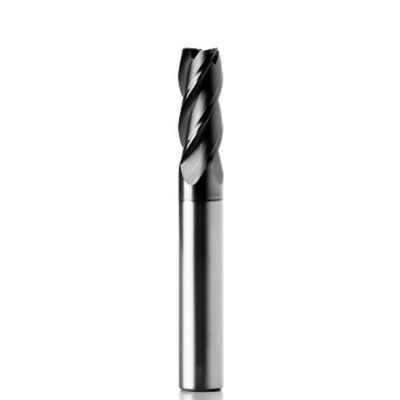 Goede prijs 4 Flute Steel End Mill 35 graden Helix Hoek AITiN Coated End Mills voor staal 8mm Schank online