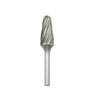 Fluit Type F Boom Straal Eind Wolframcarbide Burr 16mm*25mm Aluminium Snede Sterf Slijper Ontbramen Bits