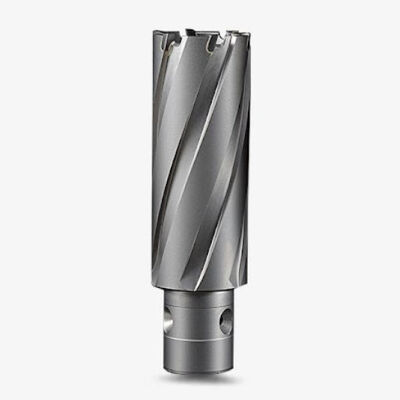 60 mm snijdia X 100 mm snijdiepte TCT Ringvormige snijmachines 18 mm Fein Quick In Shank Carbide Tipped Cutter